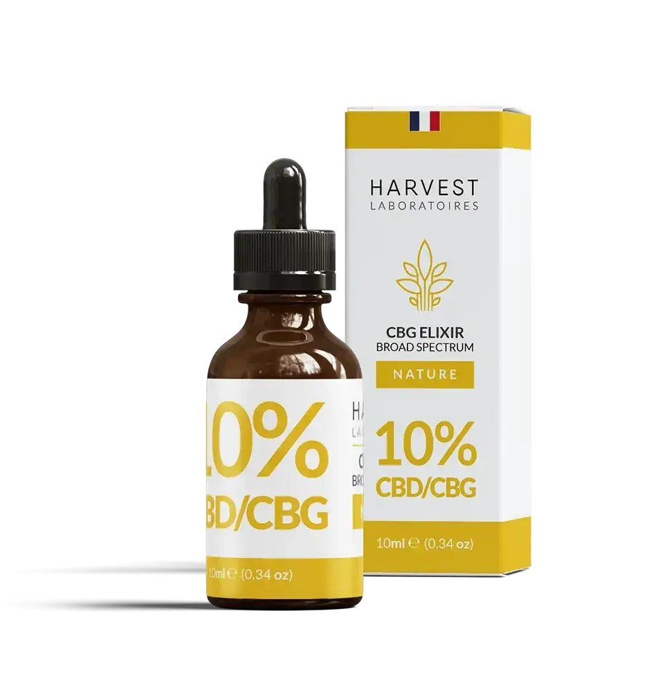 huile de cbd/cbg bio 10%
