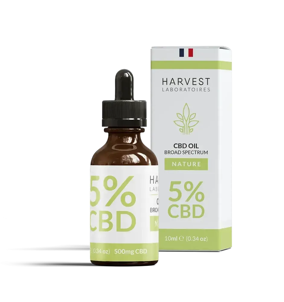 huile cbd nature 5 % broad spectrum