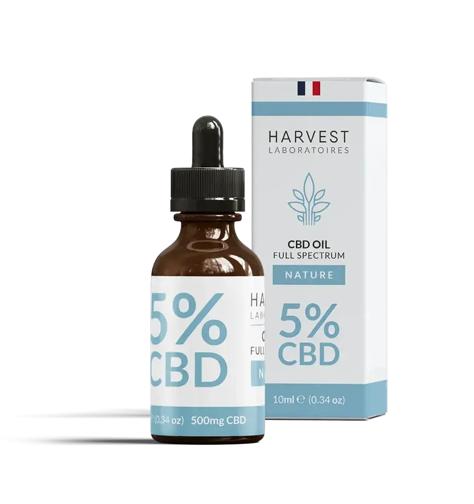 huile cbd nature 5 % full spectrum