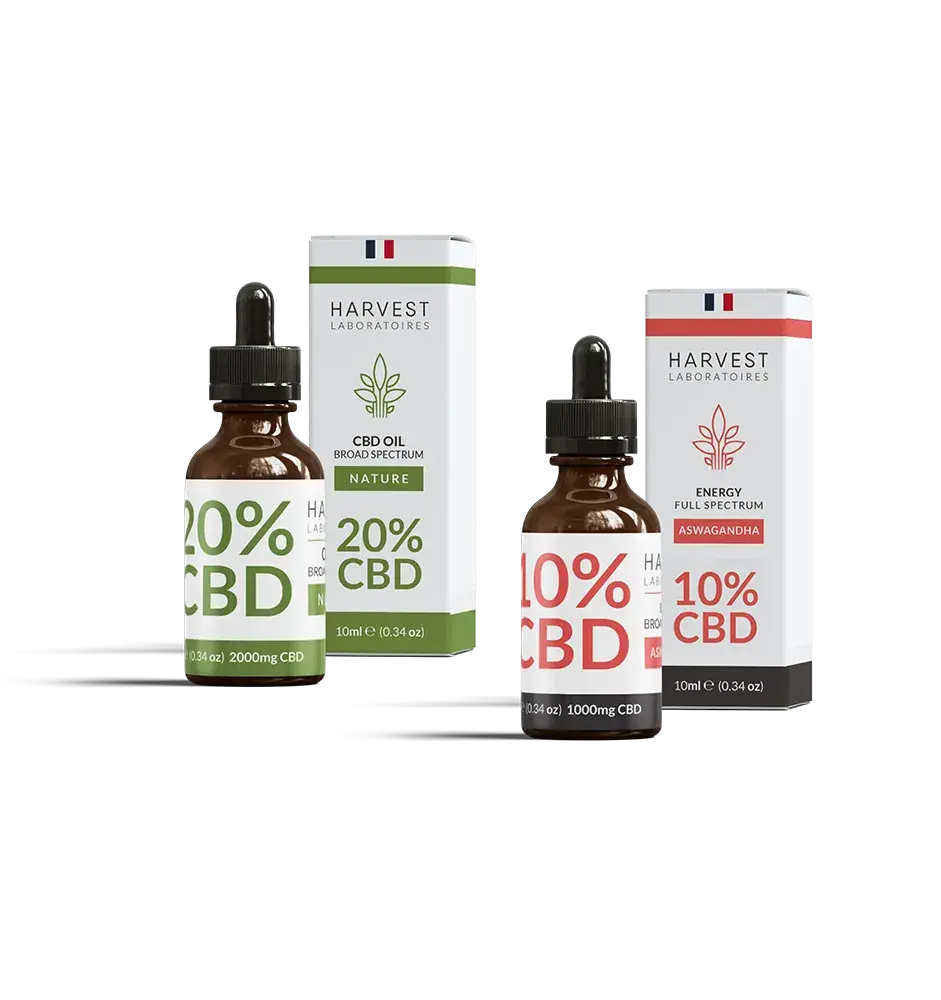 pack huile cbd pour sportif