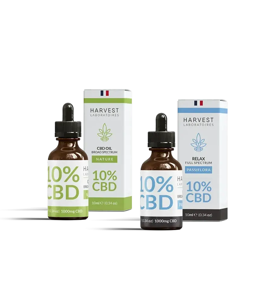 pack huile cbd anti-stress