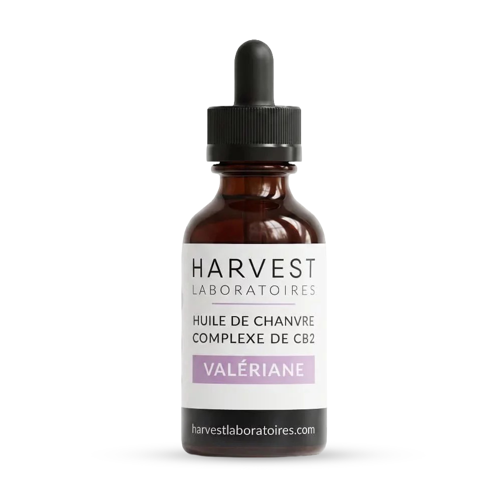 Huile de chanvre Sommeil - CB2 - Valeriane - Harvest Laboratoires